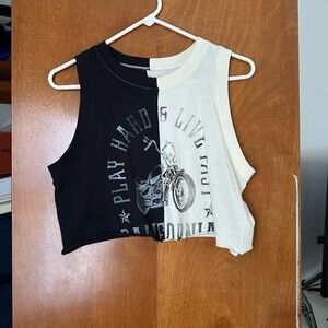 Hollister Cream Cotton Top